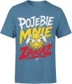 Pojebie Mnie Zaraz Szalony Wściekła Mina Męska koszulka 