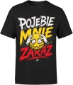 Pojebie Mnie Zaraz Szalony Wściekła Mina Męska koszulka 