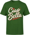 Ciao Bella włoski styl fashion Męska koszulka 