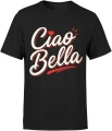 Ciao Bella włoski styl fashion Męska koszulka 