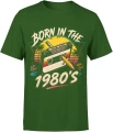 Born In The 1980's Kaseta Magnetofonowa Lata 80 Męska koszulka 