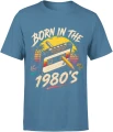 Born In The 1980's Kaseta Magnetofonowa Lata 80 Męska koszulka 