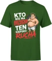 Kto nie ma brzucha ten kiepsko rucha facet grubas Męska koszulka 