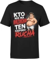 Kto nie ma brzucha ten kiepsko rucha facet grubas Męska koszulka 