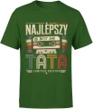 Najlepszy Tata Kaseta Best Dad Limited Edition Męska koszulka 
