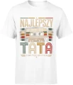 Najlepszy Tata Kaseta Best Dad Limited Edition Męska koszulka 