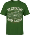 Nie Jestem Stary Jestem Klasykiem Motocykl Old School Męska koszulka 