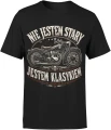 Nie Jestem Stary Jestem Klasykiem Motocykl Old School Męska koszulka 