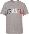 France flaga Francji europejski kibic paris Męska koszulka 