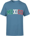 Mexico flaga Meksyk latino fiesta wakacje Męska koszulka 