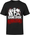 Game Over Kawalerski pan młody ekipa na wieczór kawalerski Męska koszulka 