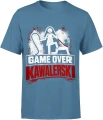 Game Over Kawalerski pan młody ekipa na wieczór kawalerski Męska koszulka 