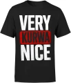 Very Kurwa Nice humor mocne słowa impreza Męska koszulka 