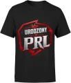 Urodzony PRL lata 70 80 kultowy klimat oldschool Męska koszulka 