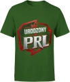 Urodzony PRL lata 70 80 kultowy klimat oldschool Męska koszulka 