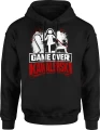 Game Over Kawalerski pan młody ekipa na wieczór kawalerski Męska bluza z kapturem 