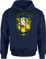 Limoncello cytryny włoski klimat Sycylia cytrusy Męska bluza z kapturem 