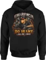 Gwarancja do bramy i się nie znamy mechanik warsztat Męska bluza z kapturem 