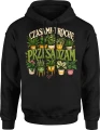 Czasami trochę przesadzam rośliny kwiaty ogród Męska bluza z kapturem 