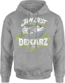 Jam jest dekarz budowa remont fachowiec Męska bluza z kapturem 
