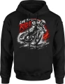 Live To Ride motocykl wyścigi jazda motocyklem wolność motor pasja Męska bluza z kapturem 