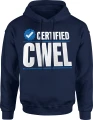 Certified Cwel mocne słowa mem uliczny styl Męska bluza z kapturem 