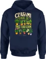 Czasami trochę przesadzam ogród sadzenie podlewanie pasja Męska bluza z kapturem 