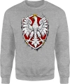 Orzeł Biały Polska godło patriotyczne narodowy polski symbol Męska bluza 