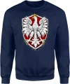 Orzeł Biały Polska godło patriotyczne narodowy polski symbol Męska bluza 
