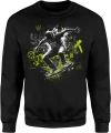 Skateboard deskorolka skater freestyle sport skate park Męska bluza 