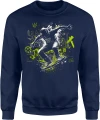 Skateboard deskorolka skater freestyle sport skate park Męska bluza 