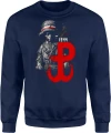 Polska Walcząca 1944 Powstanie Warszawskie patriotyczna Męska bluza 