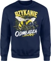 Bzykanie odmładza pasieka miód humor dla hodowcy pszczół Męska bluza 