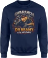 Gwarancja do bramy i się nie znamy mechanik warsztat Męska bluza 