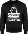 Szef wszystkich szefów kierownik lider boss Męska bluza 