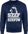 Szef wszystkich szefów kierownik lider boss Męska bluza 