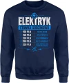 Elektryk stawka godzinowa prąd instalacja napięcie Męska bluza 