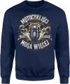 Motocykliści mogą więcej motor chopper biker Męska bluza 