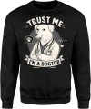 Trust Me I'm A Dogtor pies lekarz Męska bluza 