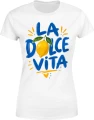 La Dolce Vita cytryna Włochy wakacje Damska koszulka 