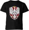 Orzeł Biały Polska godło patriotyczne narodowy polski symbol Dziecięca koszulka 