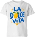 La Dolce Vita cytryna Włochy wakacje Dziecięca koszulka 