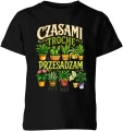 Czasami trochę przesadzam ogród sadzenie podlewanie pasja Dziecięca koszulka 