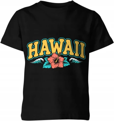 Hawaii tropikalne wakacje summer beach Dziecięca koszulka