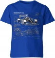 Formula 1 Wyścigówka Motorsport Grand Prix Racing Dziecięca koszulka 
