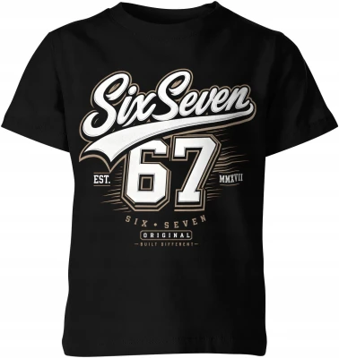 Six Seven 6 7 original est styl Dziecięca koszulka