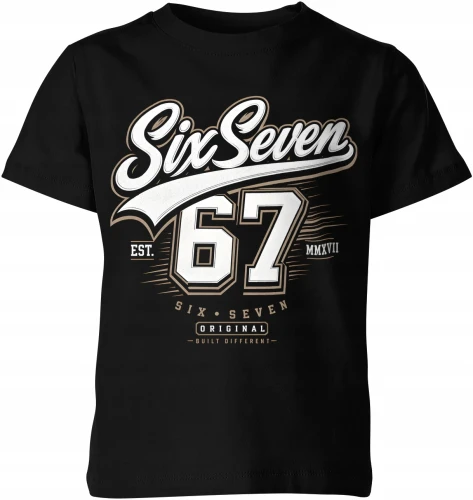 Six Seven 6 7 original est styl Dziecięca koszulka 