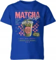 Matcha Latte Iced Herbata Zielona Napój Cafe Dziecięca koszulka 