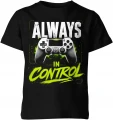 Always In Control Gracz Gaming Pad Konsola Dziecięca koszulka 