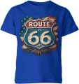 Route 66 Amerykańska Szosa Road Trip Dziecięca koszulka 